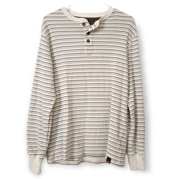 Northwest Territory Men's Long Sleeve Striped Sweater Size Small Soft Warm - Picture 1 of 5